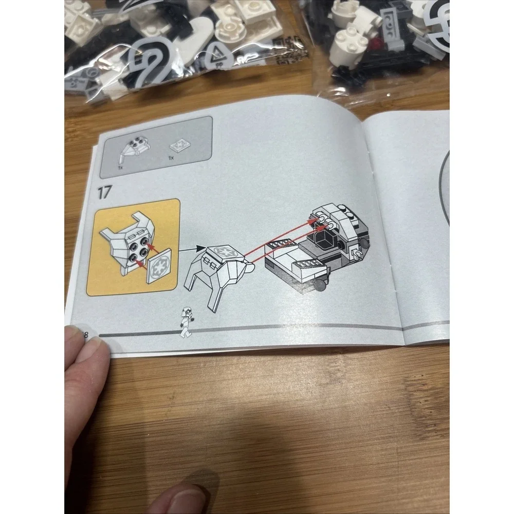 LEGO‎ Star Wars: Stormtrooper Mech (75370) Parts And Pieces Only Not Complete